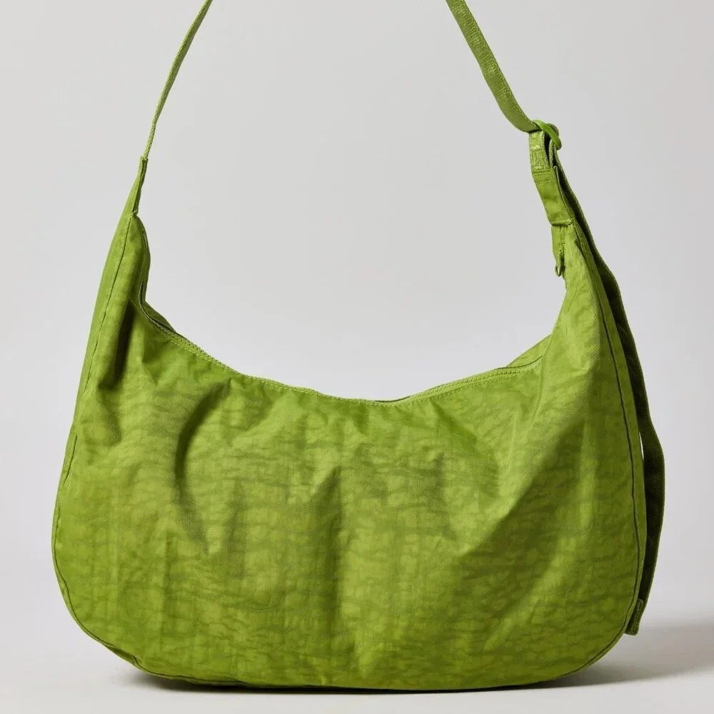 NWT Baggu Large Crescent Bag - Green Juice - Picture 6 of 8